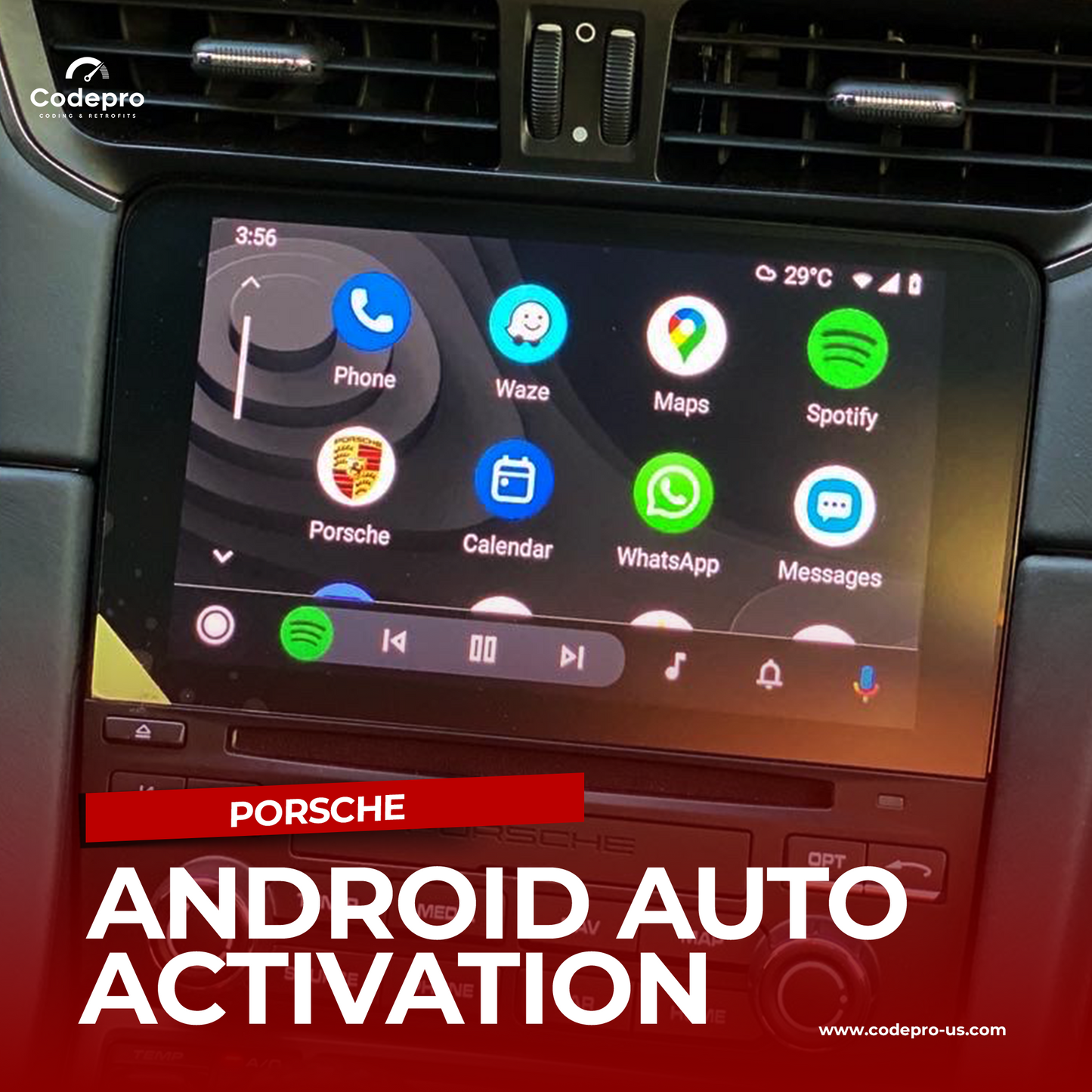 Porsche Android Auto Activation