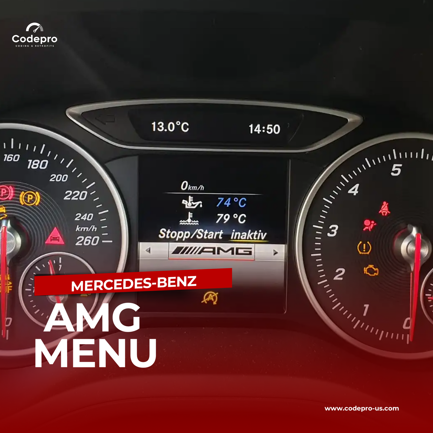 Mercedes-Benz AMG Menu