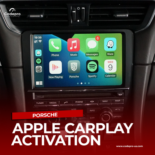 Porsche Apple CarPlay Activation