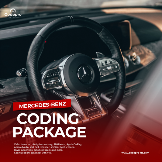 Mercedes-Benz coding package