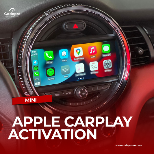 MINI Apple CarPlay Activation