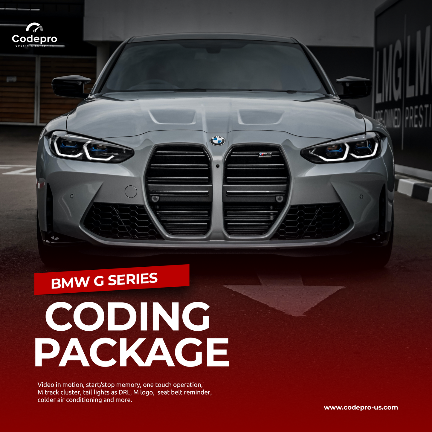 BMW G series coding package