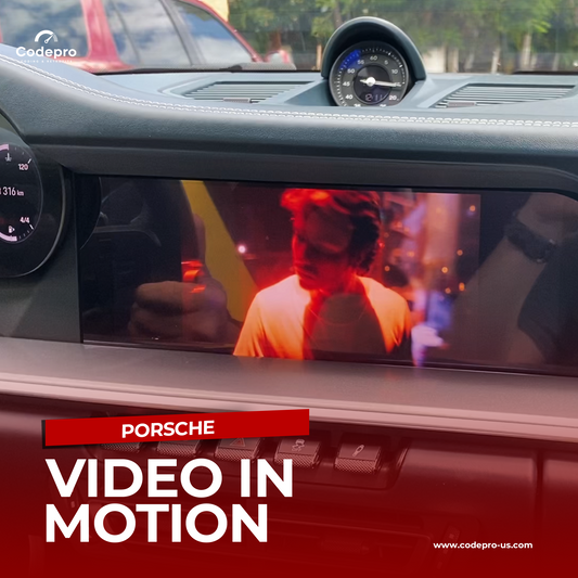 Porsche Video In Motion